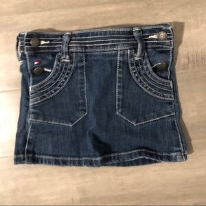 TOMMY Hilfiger denim Jean skirt size 3T